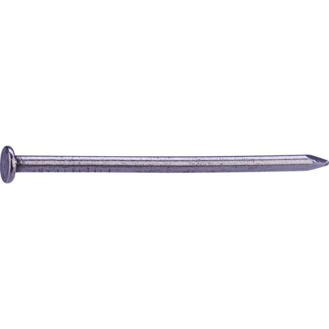 Pointe tête plate acier - Fixpro - 2,2 x 45 mm - 50 pces