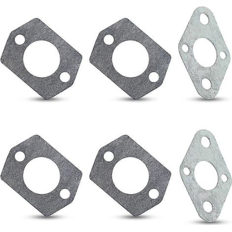 Kit collecteur d'admission et joint d'origine pour Stihl FS55, FS45, FS46, FS55R, FS80, FS85 (2 pièces de chaque) - Remplacement idéal pour les modèles 4114 149 1205/4114 129 (1/5)
