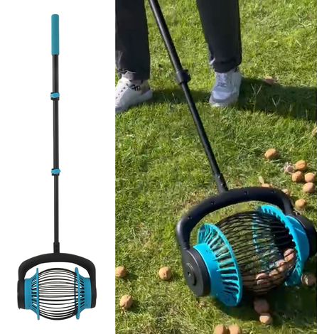 Nuss- und Kastanienpflücker, Golfballfänger, Schnellpflücker, Obstgartenwerkzeug (1/5)