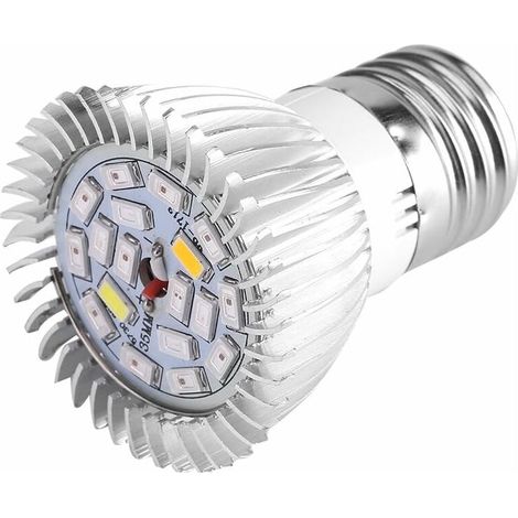Green Mobility-18W LED élèvent la lumière de plante à spectre complet d'ampoule pour plantes d'intérieur(E27) (1/5)