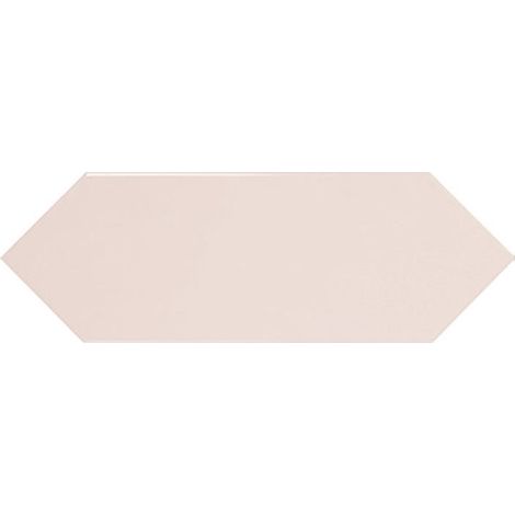 Carrelage hexagonal Plato 10x30 cm Rose Brillant (1/2)