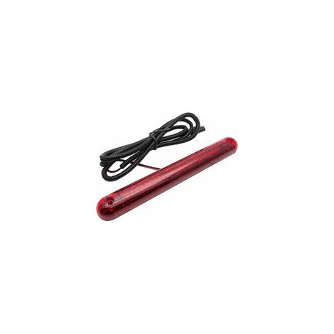 Feu stop 24 LED 12V rouge – Montage en hauteur – Éclairage étanche pour extérieur – Visibilité optimale lors du freinage