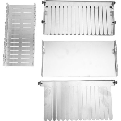 Guide de tranchage du pain en acier inoxydable, outil auxiliaire pour toasts faits maison pour gâteaux, Bagels, cuisson commerciale, cuisine (1/4)