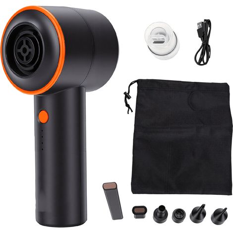 Aspirateur et souffleur d'air multifonctionnel, pompe à poussière pour le camping en plein air, couleur kaki (1/5)