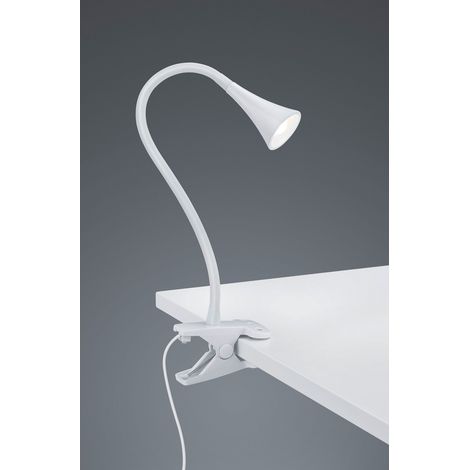 Viper Lámpara de Escritorio Led Blanco con Clip Alt. 35 cm Trio Lighting (1/2)