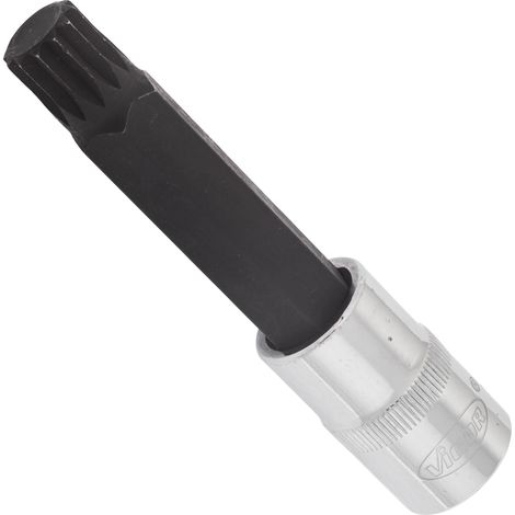 Douille mâle ∙ V2121 ∙ Carré creux 1/2 pouce (12,5 mm) ∙ Profil denture multiple intérieur XZN ∙ Taille M14 (1/3)