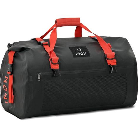 Motorrad Hecktasche 70L wasserdicht mit Rolltop, Reflektoren & MOLLE-System (1/5)
