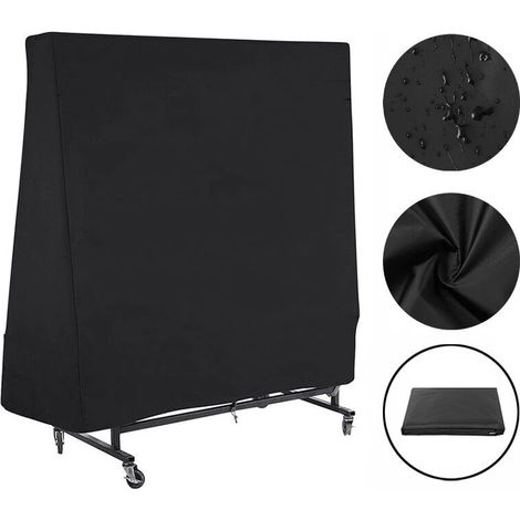 Housse de table de ping-pong, imperméable, coupe-vent, anti-UV, résistante aux déchirures