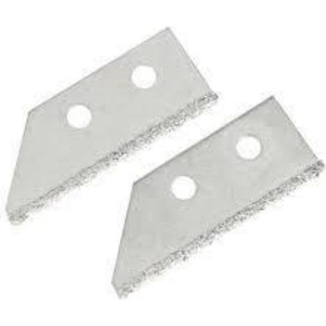 cuchillas de recambio para rascador de juntas 1062 - 2 pzas ebertools