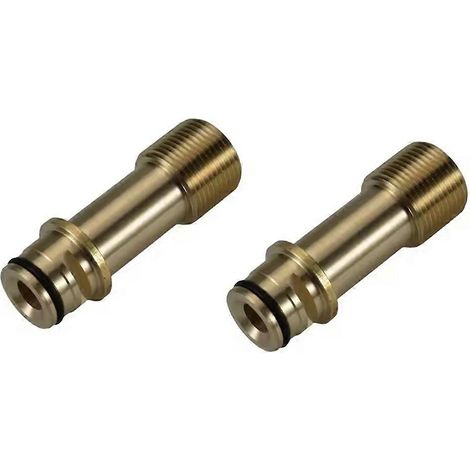 Lot de 2 laiton eau Outlet tube assemblage 308862007 pour Ryobi RY141600 nettoyeur haute pression (1/5)