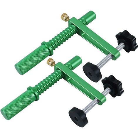 Lot de 2 serre-joints à chien d'établi, serre-joints à trou de chien pour le travail du bois 20 mm (1/5)