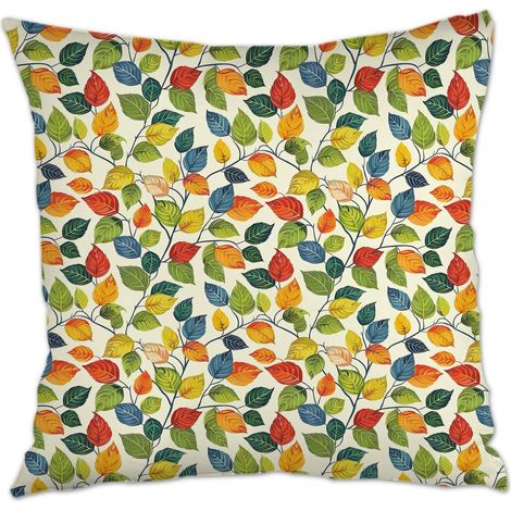 Housse de coussin sans coussin 45x45 durable pour canapé fauteuil lit chaise décoratif de ferme (1/5)