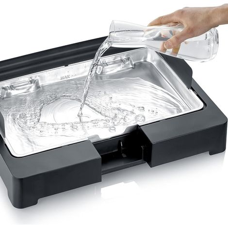Gant de Cuisine épais en Silicone, 1 Paire Gants de Four Résistant à la Chaleur, Gants de Cuisine Antidérapants, Gant Cuisine Anti Chaleur pour Cuisiner, Barbecue, Cuisson (Noir) (1/2)