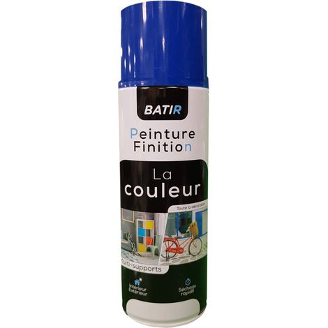 Vernice spray lucida da 400 ml, blu genziana, RAL 5010