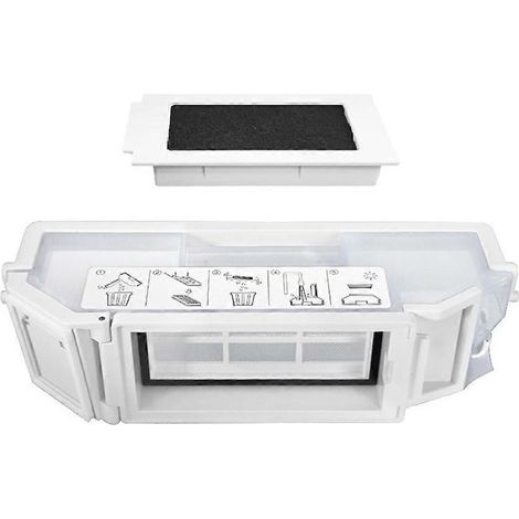 Bac à poussière avec filtre pour aspirateur robot Ecovacs T30 Pro Omni / T30 OMNI - Accessoires pour bac à poussière de rechange