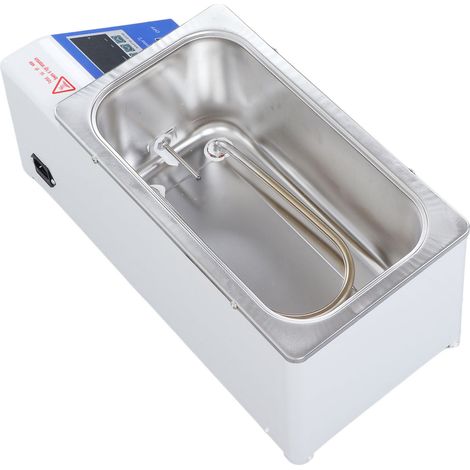 Digitales thermostatisches Wasserbad 600 W, 2-Loch-Labor-Wasserbadtank mit konstanter Temperatur, Zeitschaltuhr, EU-Stecker 220 V (1/5)