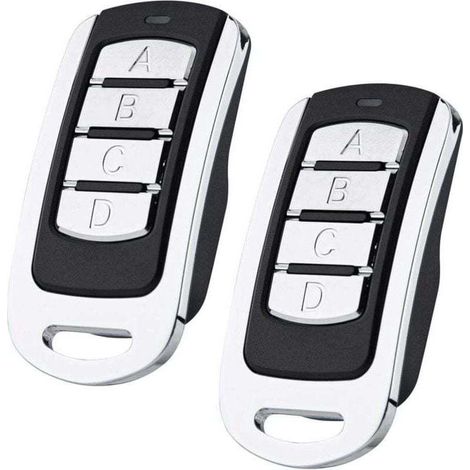 Lot de 2 ouvre-porte de garage 250-868 MHz pour émetteur portatif Hörmann HSM4 HSE4 SE2 HSM4 Compatible avec l'émetteur manuel Marantec Digital D302 D304 D384 Compatible avec l'émetteur manuel Berner (1/4)