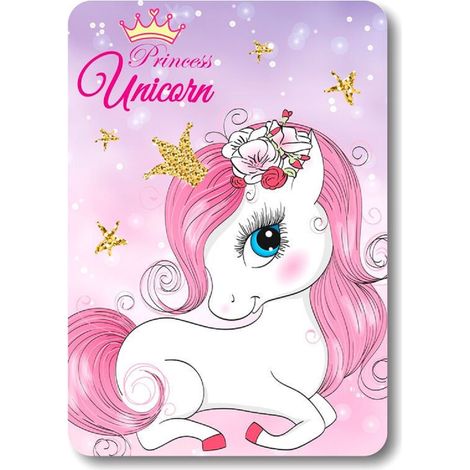 Unicorn Fleecedecke – Kuschelige Decke für zuhause 140 x 100 cm