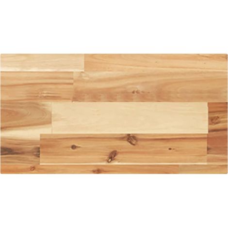 Maison Exclusive - Schweberegal 60x20x4 cm Massivholz Akazie Ölbe