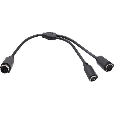 Distributeur Mini DIN Fiche mâle Broches à vers femelle Grand Câble Audio Haut-Parleur, de distribution Souris/Clavier (cm / ft-Broches) (1/5)