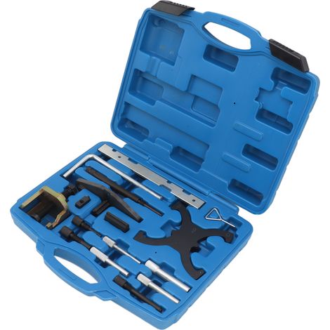 Outil de calage moteur 303 1097, revêtement antirouille noir, acier au carbone, remplacement pour Ford Focus (1/5)