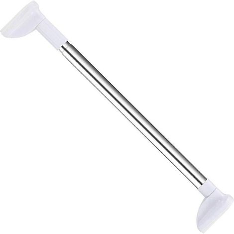 Tringle à vêtements télescopique sans perçage, barre à rideaux extensible (1/5)