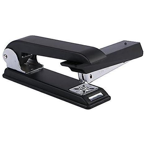 agrafeuse Pivotante Rotative 360 Degrs Pince Agrafeuse De Bureau Capacit De 12 Feuilles Pour Agrafes 24/6 26/6, Noir (1/5)