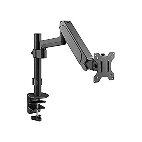 SOPORTE PANTALLA PARA MESA 17 - 32 ALUMINIO MUELLE DE GAS EQUIP INCLINABLE Y GIRATORIO 360º MAX VESA 100X100 HASTA 9KG (1/5)