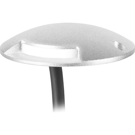 FORLIGHT Side baliza exterior con luz led blanco cálido 3000K en color gris