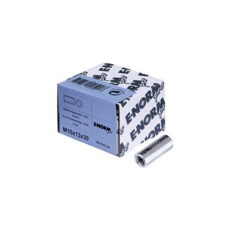 Dado Allungato 4.8 - Rotondo Galzn M12X40X15 Hp E-Normpro (A 50)