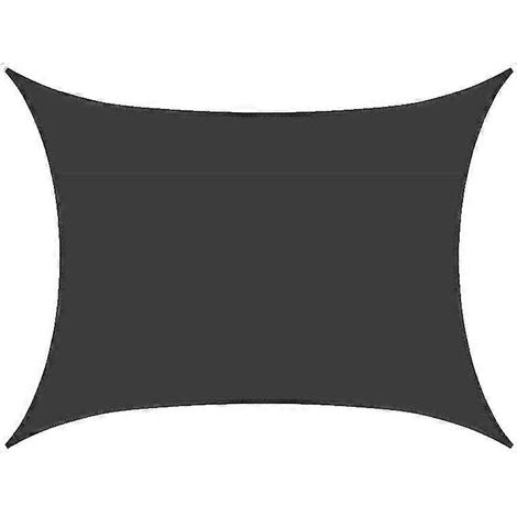 Voile d'ombrage rectangulaire 23m pour piscine, cour extérieure, jardin ou cour. (1/5)