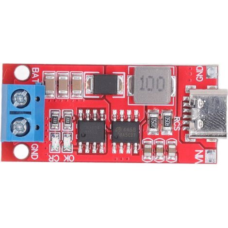 Module de chargeur de batterie 2S Type C à 8,4 A, carte de charge pour Lithium 4A, entrée 2,2 A, courant (1/5)