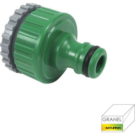 Adaptateur de tuyau en plastique femelle 3/4" - 1/2" en vrac (1/2)