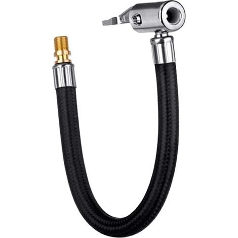 30CM Tire Inflator Extension Cord Tire Valve Adapter Car Pump Extension Tube for Car Motorcycle Bicycle (1/5)