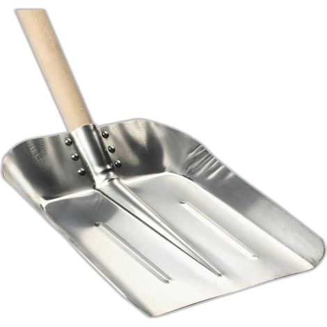 Pelle a neige manche en bois - TAMPEL - Sel de déneigement (1/2)