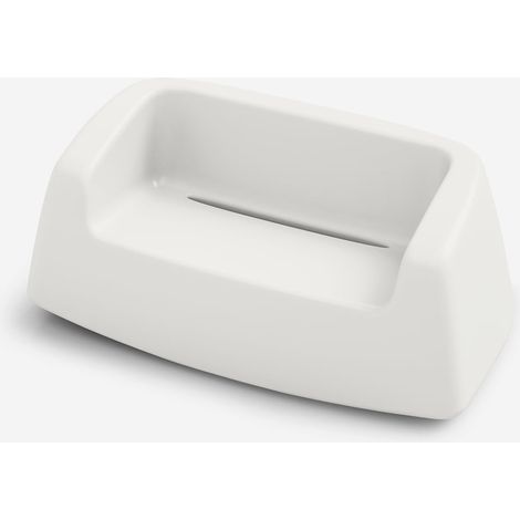 2-Sitzer Outdoor-Sofa aus Polyethylen Made in Italy Sugar - Weiß (1/3)