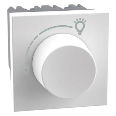 Bticino matixgo gradateur rotatif universel 2 modules blanc - jw4415