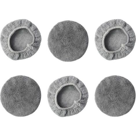 royaluxe-Lot de 6 chiffons en microfibre pour robots nettoyeurs de vitres – Réutilisables jusqu'à 60 fois – Haute performance d'absorption (1/5)