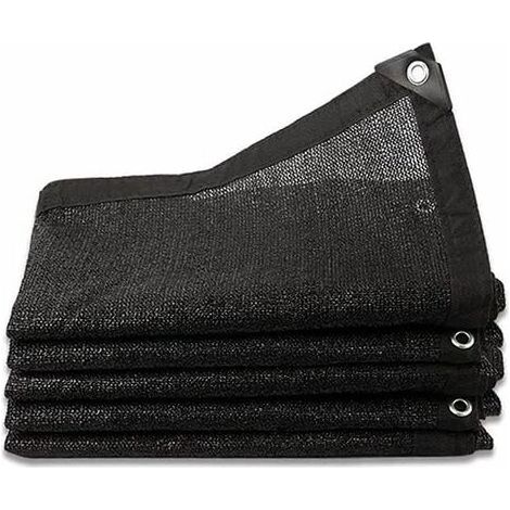 Voile d'ombrage 3x4m 80% d'ombrage – Densité 8 aiguilles – Œillets renforcés pour installation facile – Protection végétale et pergola (1/5)