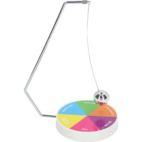 Pendule à lévitation magnétique pour décoration de bureau, balle oscillante colorée, jouet pédagogique scientifique pour enseignement (1/5)