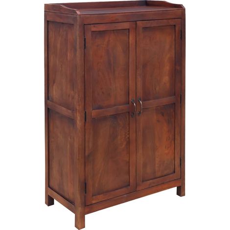 Armoire 2 portes en bois de manguier Arno (1/5)