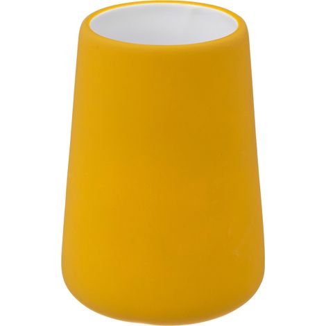 Vaso de cerámica "Colorama" amarillo mostaza