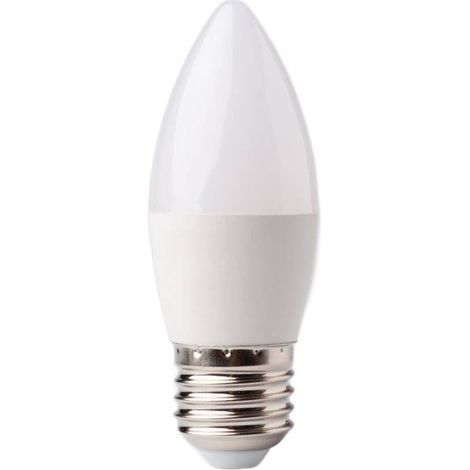 Lampe LED bougie E27 5W 4000K 450 lm anti-scintillement (1/5)