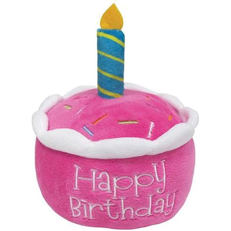 Peluches d'anniversaire, jouets d'anniversaire résistants, articles de fête d'anniversaire pour chiens, décorations de gâteau