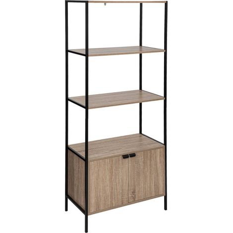 Libreria a 2 piani aliaj effetto rovere naturale - 5five (1/5)