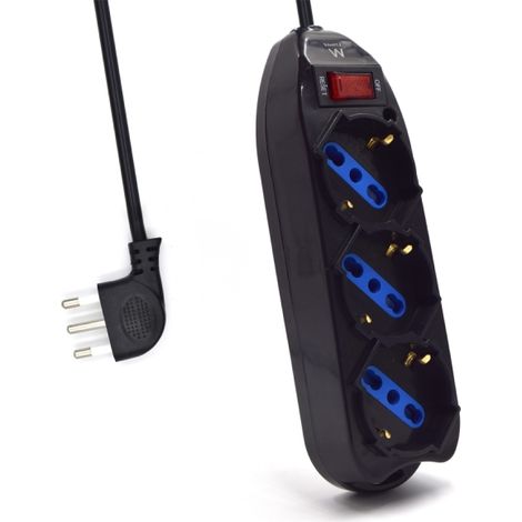 En casa, los dispositivos que necesitan electricidad están aumentando cada vez más. Ewent, con el EW3913Multi-socket, ofrece 3 lugares para conectar