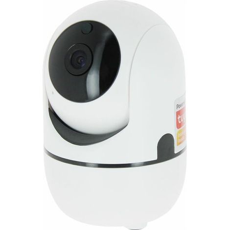 Caméra de surveillance haute définition intelligente sans fil WIFI intérieure téléphone portable surveillance de rotation à 360 ° à distance (1/4)