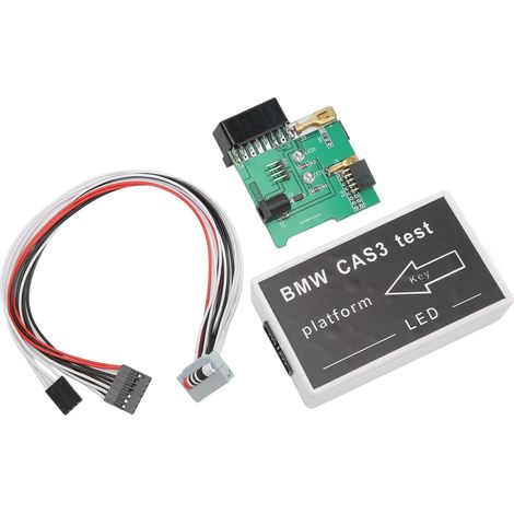 Plateforme de test CAS avec éclairage LED, programmateur de clés automobiles haute performance ABS, remplacement pour châssis E (1/5)