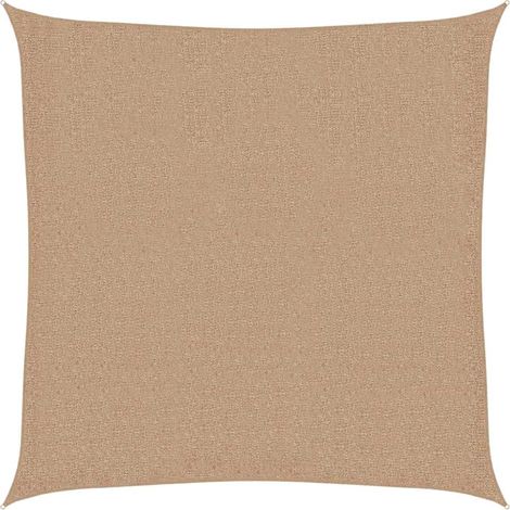 Maison Exclusive - Sonnensegel 160 g/m² Taupe 3x3 m HDPE