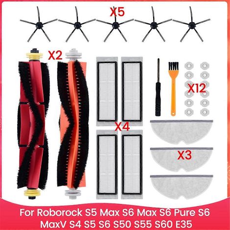 Ersatzteile für Xiaomi Roborock S5 Max S6 Max Saugroboter